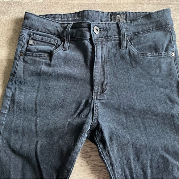Ag Adriano Goldschmied Denim - AG Adriano Goldschmied The FARRAH Skinny ANKLE Black Jeans Womens 26 R Lot #223
